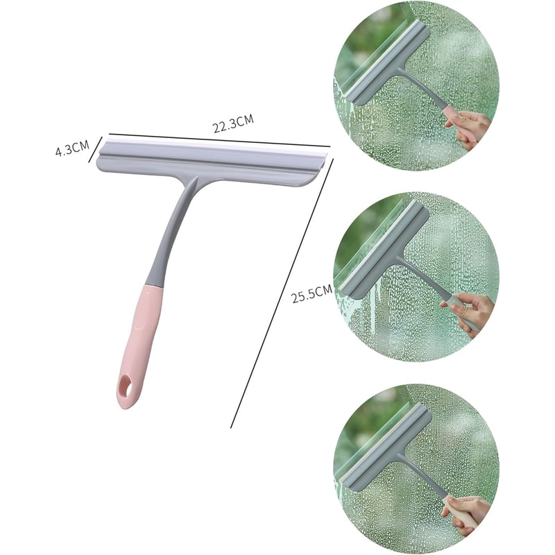 Premium Shower Window Squeegee For Glass Cleaning Perfect For Shower Doors Bathroom Windows And Car 2