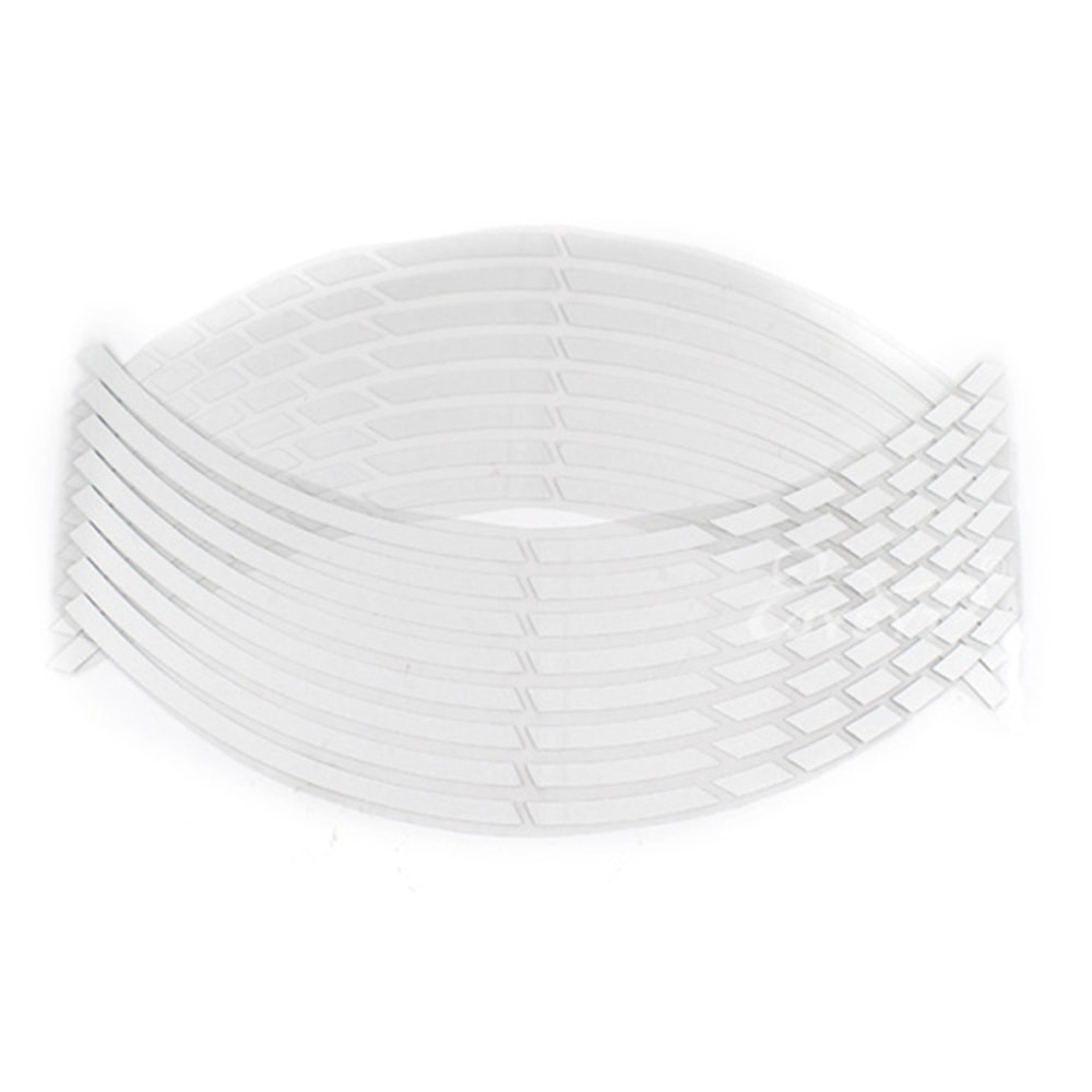 Reflective Motorcycle Tire Rim Tape Strips Durable, Easy-to-Apply Wheel Stickers for Bikes Cars