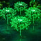 LED Solar Firework Lights Outdoor Waterproof Dandelion Lawn Lamp for Garden Landscape Decor