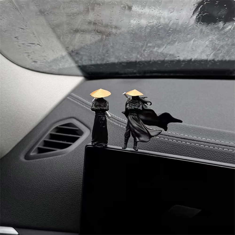 Ancient Samurai Ninja Resin Miniature Figure Perfect Car Decoration And Gift For Collectors 5