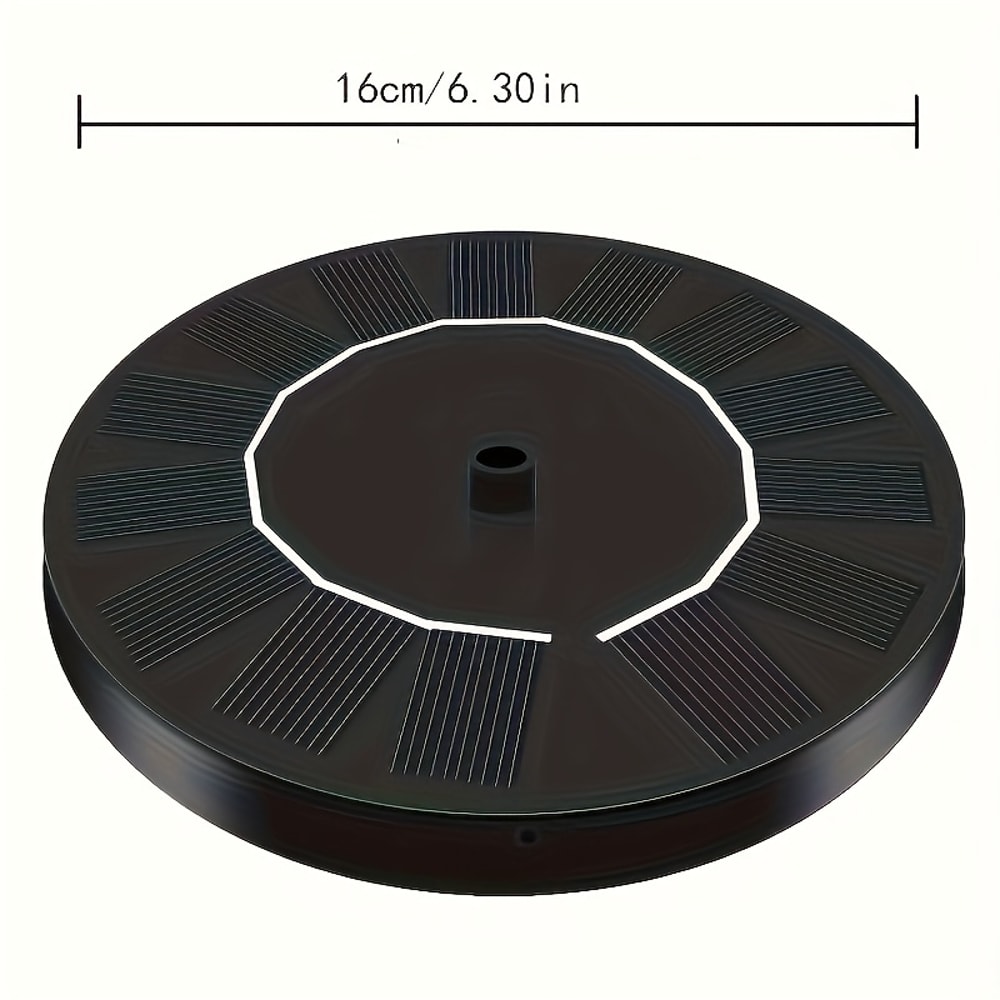 Solar Fountain Pump for Pools Gardens Eco-Friendly Outdoor Water Feature