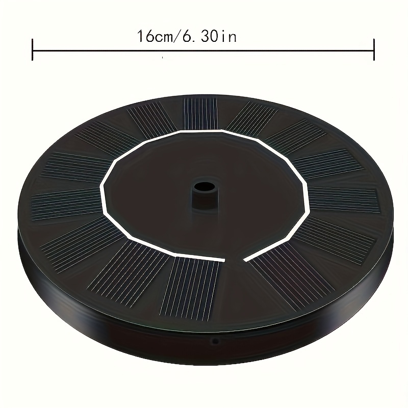 Solar Fountain Pump for Pools Gardens Eco-Friendly Outdoor Water Feature