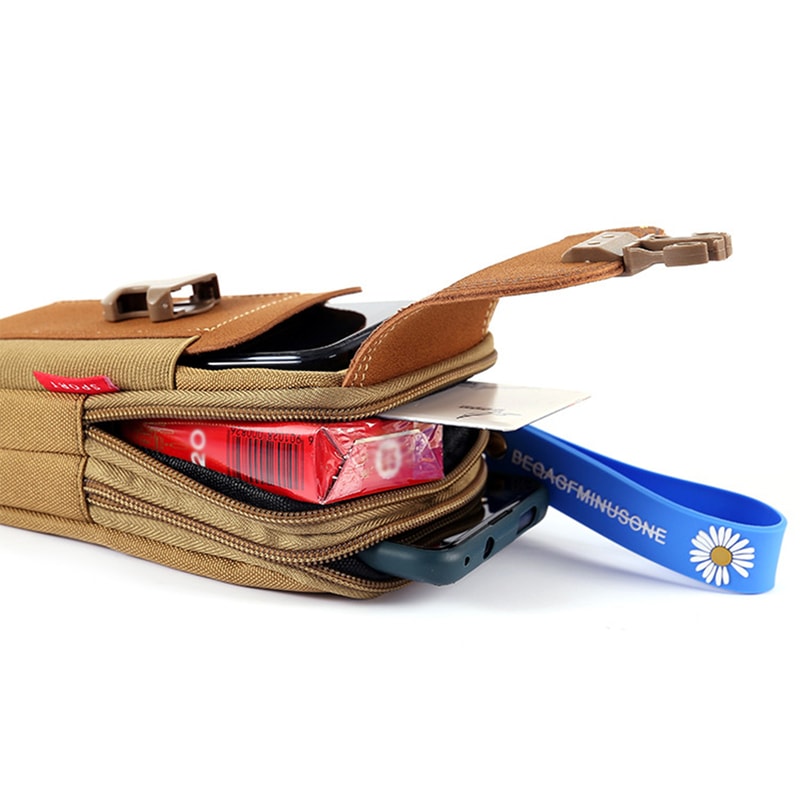Tactical Molle Waist Bag Compact Belt Pouch For Mobile Phones Cards Essentials 4