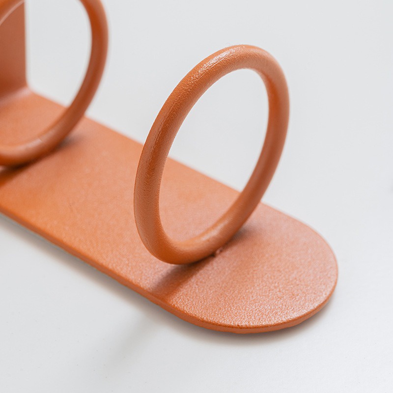 Wall-Mounted Toothbrush and Razor Organizer Punch-Free Bathroom Storage Shelf