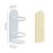 Wall-Mounted Toothbrush and Razor Organizer Punch-Free Bathroom Storage Shelf