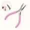 Professional Round Concave Pliers for Jewelry Making, Precision Wire Loop Tools for DIY Projects