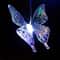 Color Changing LED Butterfly Dragonfly Hummingbird Solar Wind Chimes, Outdoor Waterproof Wind Chimes for Garden Patio