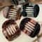 Leopard Print Acetic Acid Hair Clip Elegant Spring Spoon Clip For Women 4