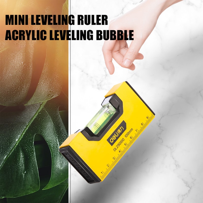 Portable Magnetic Pocket Level Highprecision Aluminum Spirit Bubble Level 4