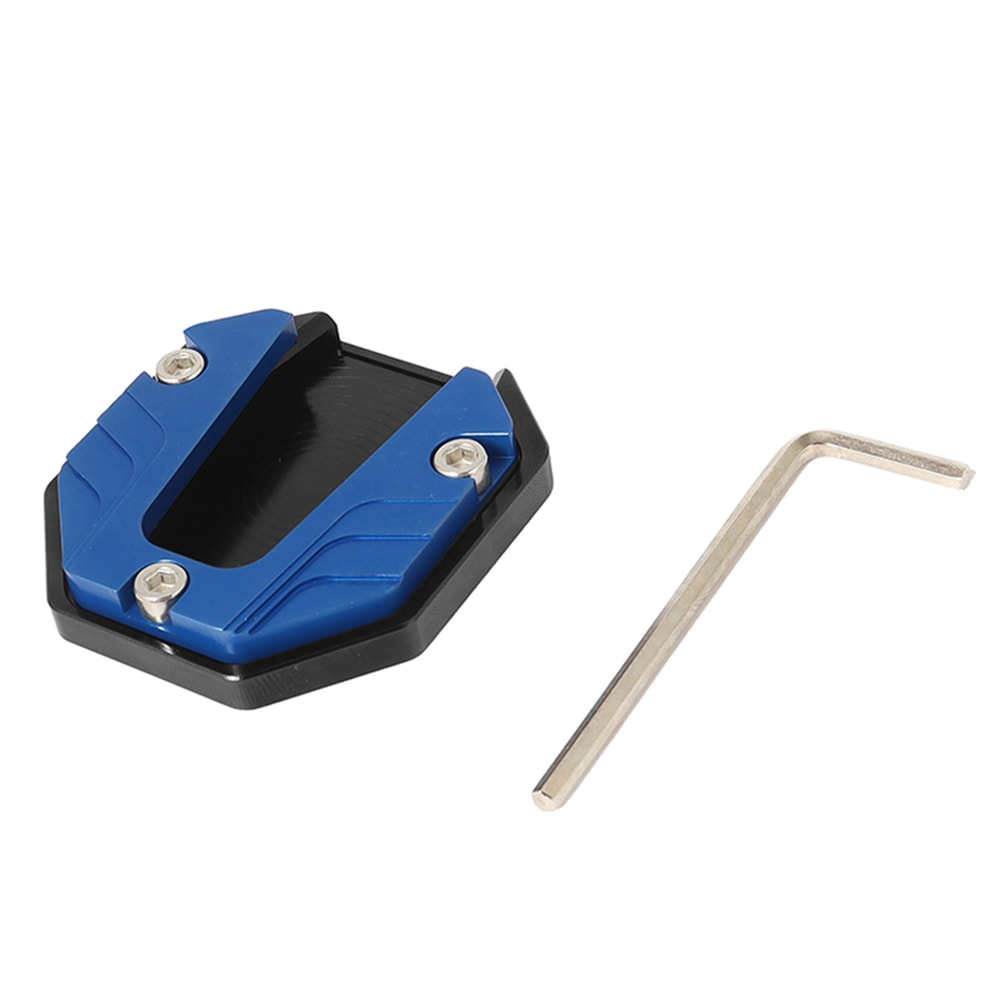 Motorcycle Kickstand Extender Foot Side Stand Extension Support Plate 11