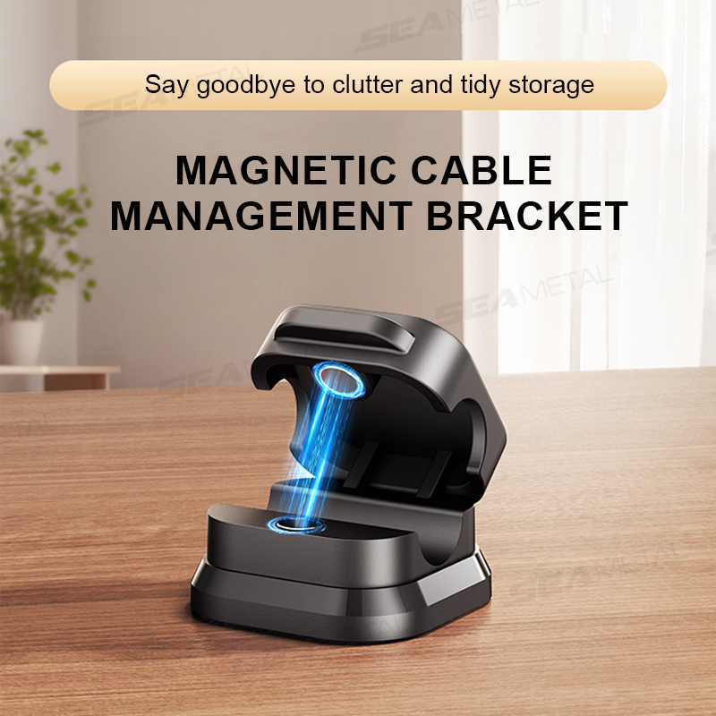 Magnetic Cable Holder Cord Clip SelfAdhesive Organizer For Home Office And Car 1