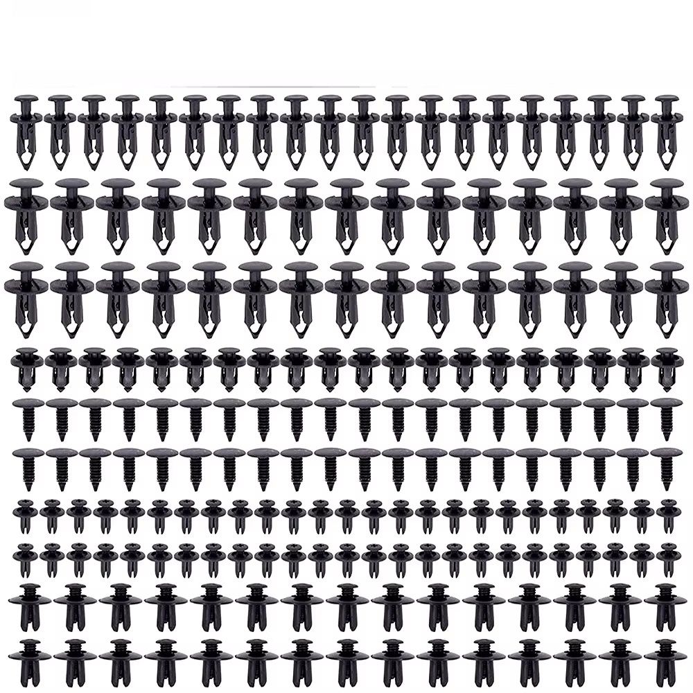 Car Retainer Clips Set Plastic Fasteners For Auto Trim Bumper Panel Clips 5