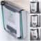 Space-Saving Folding Trash Can for Kitchen Vehicle Wall Mounted Door Hanging Design
