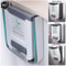 Space-Saving Folding Trash Can for Kitchen Vehicle Wall Mounted Door Hanging Design