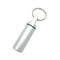 Aluminum Waterproof Pill Box with Sealed Storage Keychain for Vitamins