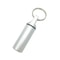 Aluminum Waterproof Pill Box with Sealed Storage Keychain for Vitamins