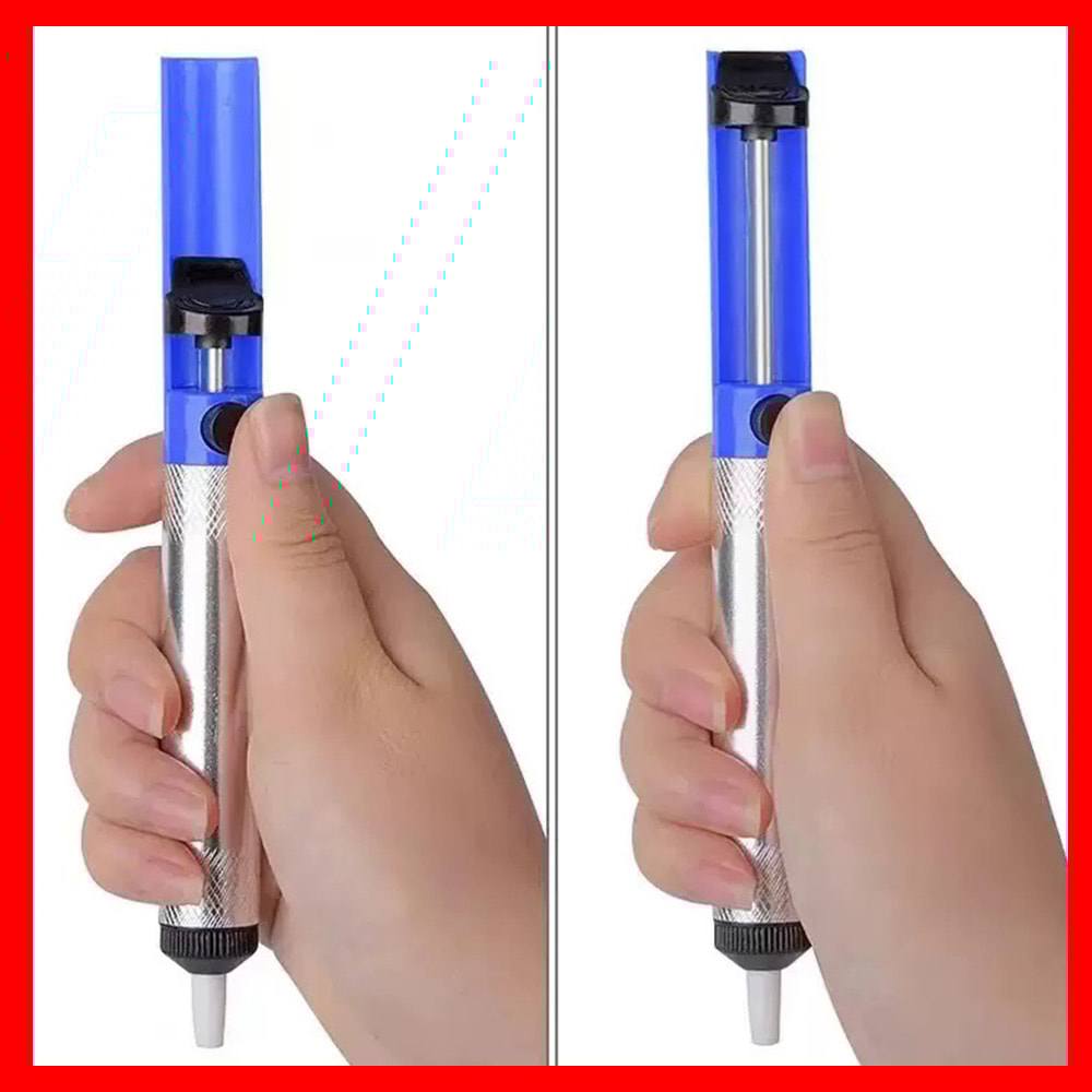 Aluminum Desoldering Pump Tool Efficient Tin Removal Soldering Sucker for Electronics Repair
