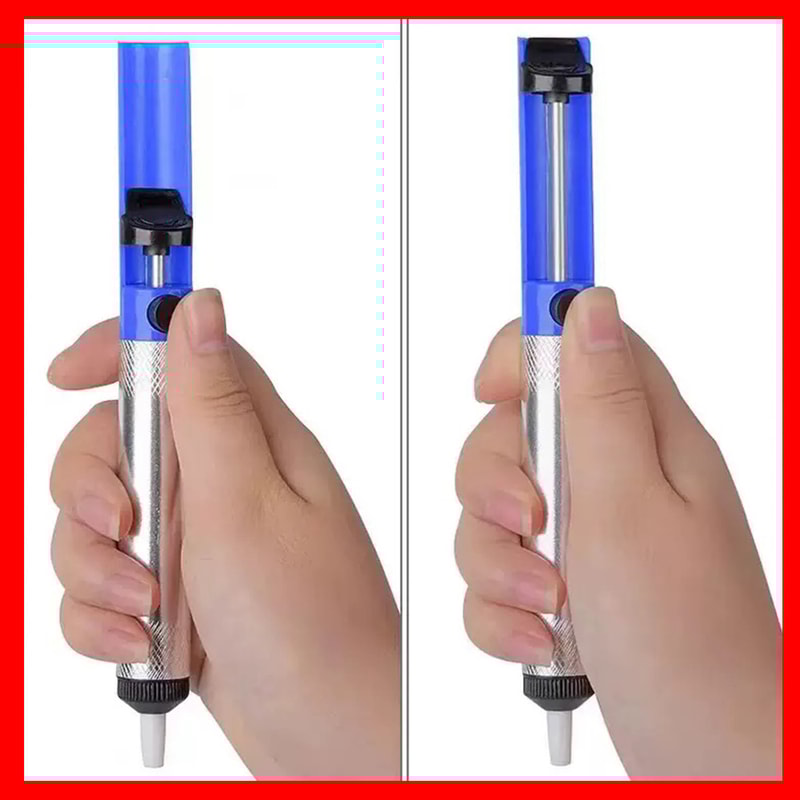 Aluminum Desoldering Pump Tool Efficient Tin Removal Soldering Sucker for Electronics Repair