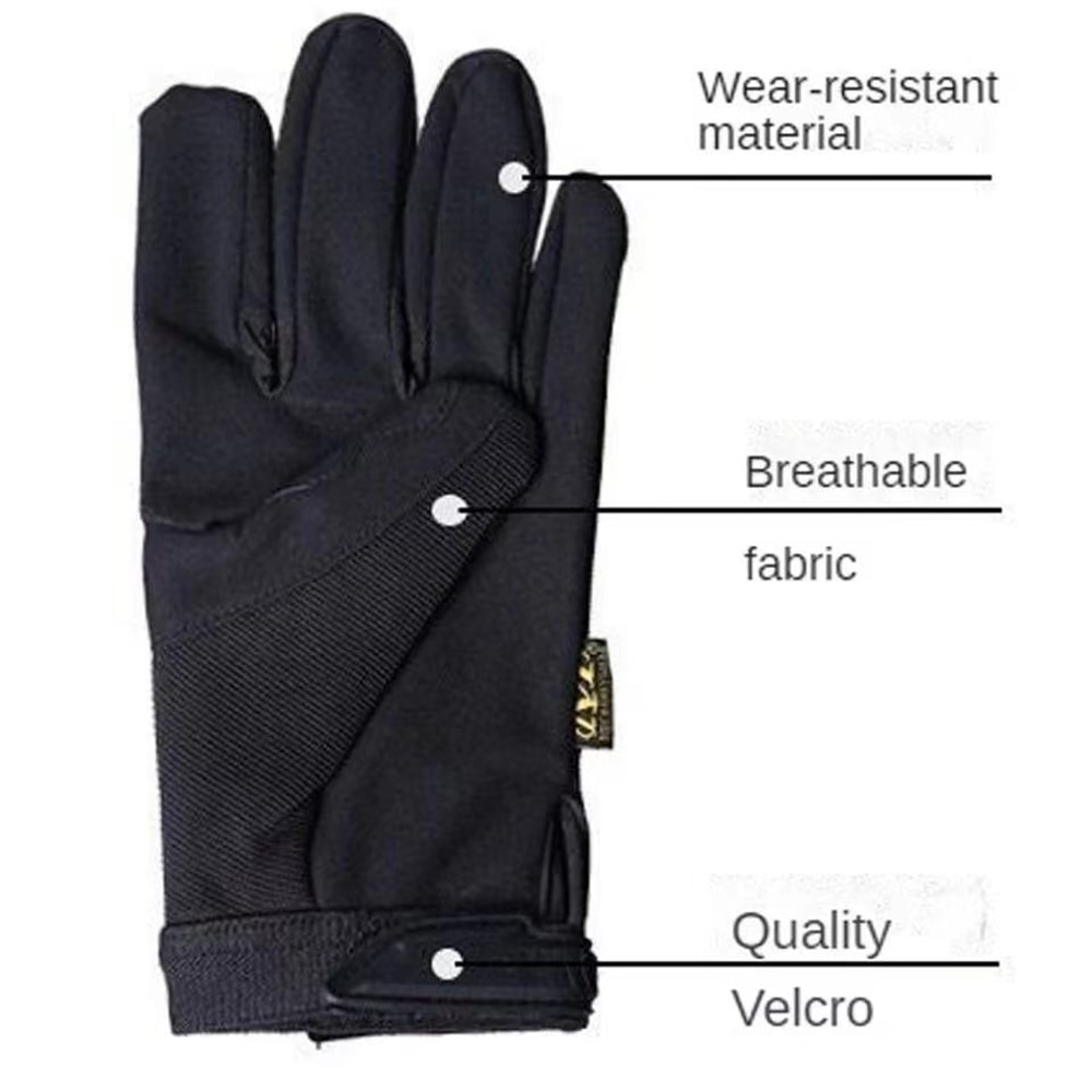 Tactical Military Gloves Durable Outdoor Work Hiking Motorcycle Gloves With NonSlip Grip WearResist 1