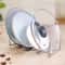 Retractable Stainless Steel Lid Rack Foldable Pan Lid Organizer for Kitchen Storage