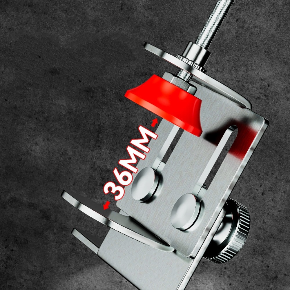 Stainless Steel Cabinet Door Mounting Jig Bracket For Easy Installation 2
