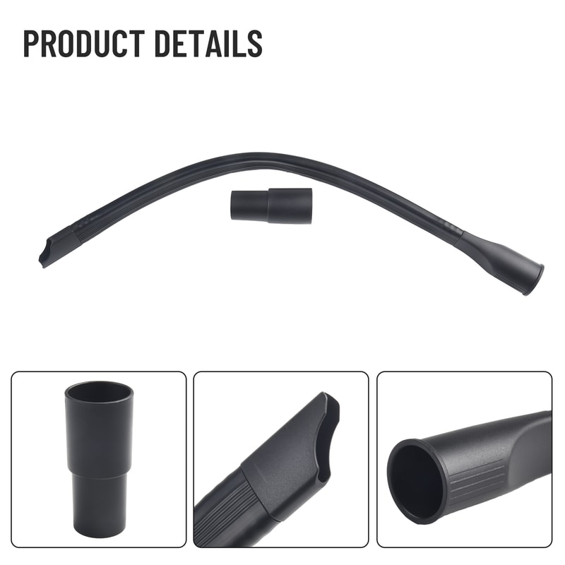 Flexible Long Flat Crevice Tool Hose Adapter For Vacuum Cleaners Perfect For Household And Car Clea 2