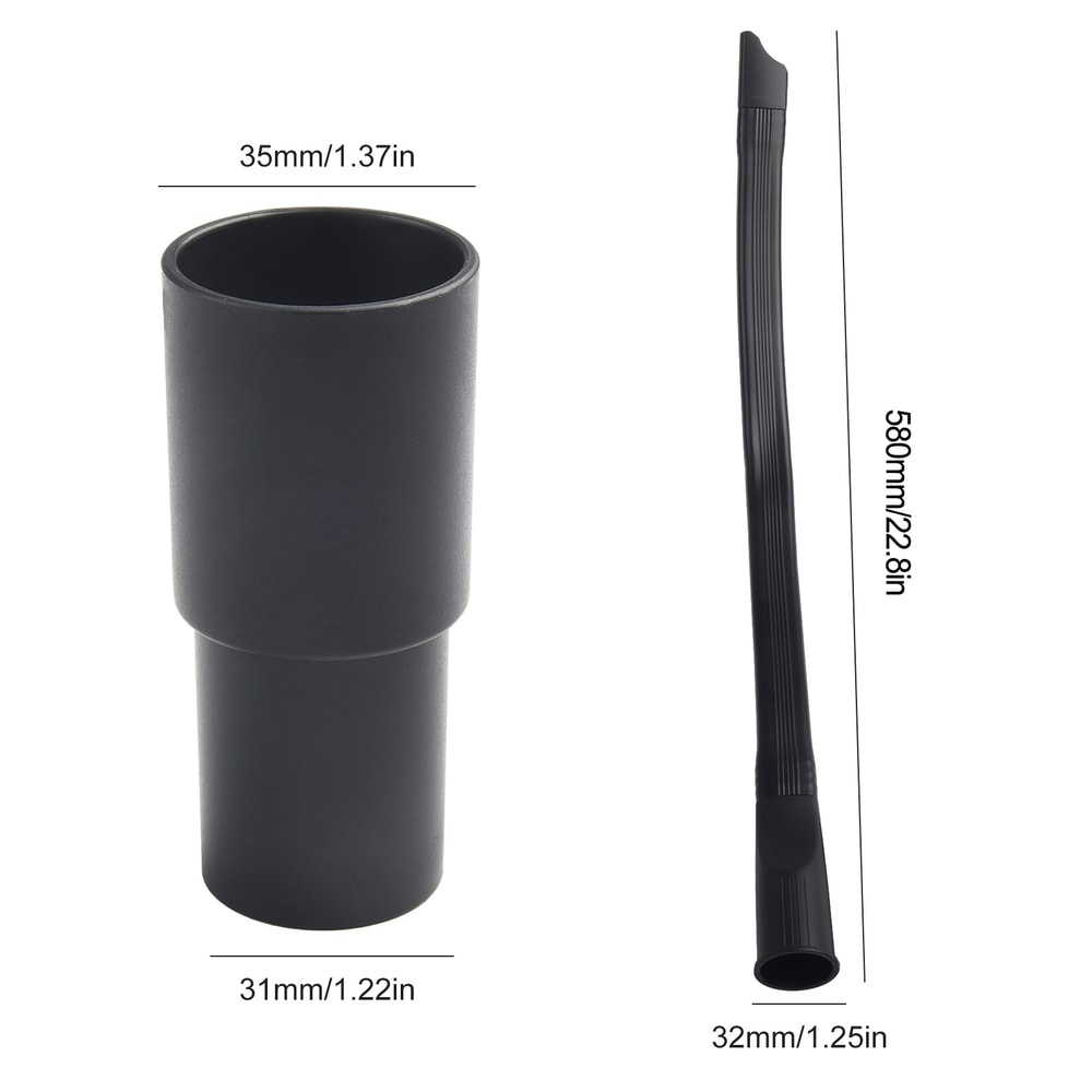 Flexible Long Flat Crevice Tool Hose Adapter For Vacuum Cleaners Perfect For Household And Car Clea 3