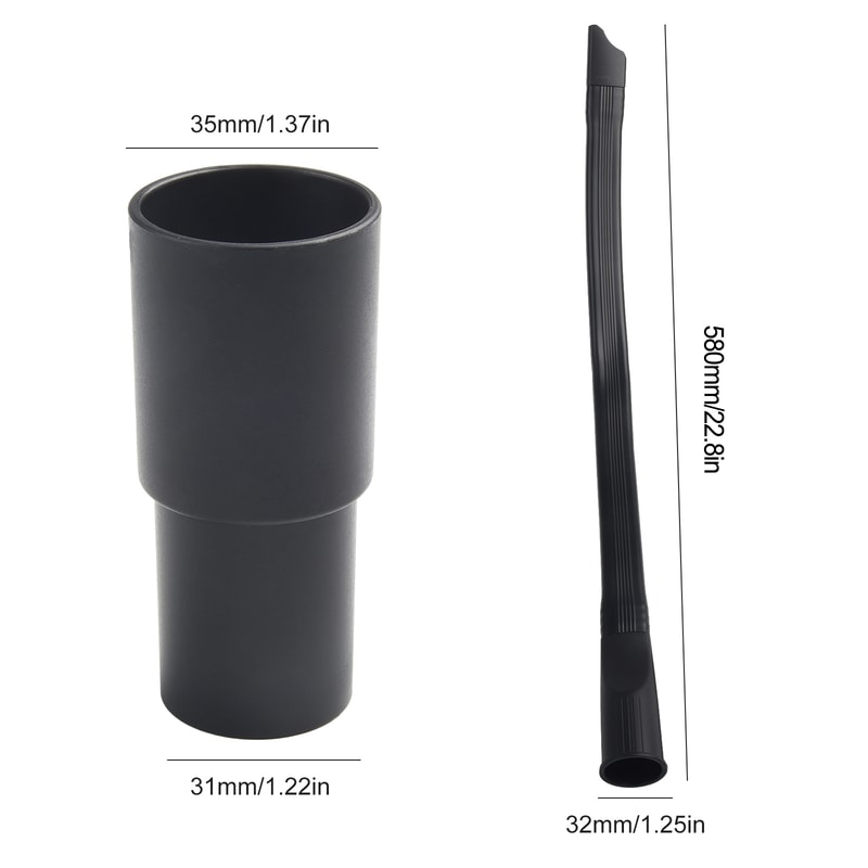 Flexible Long Flat Crevice Tool Hose Adapter For Vacuum Cleaners Perfect For Household And Car Clea 3