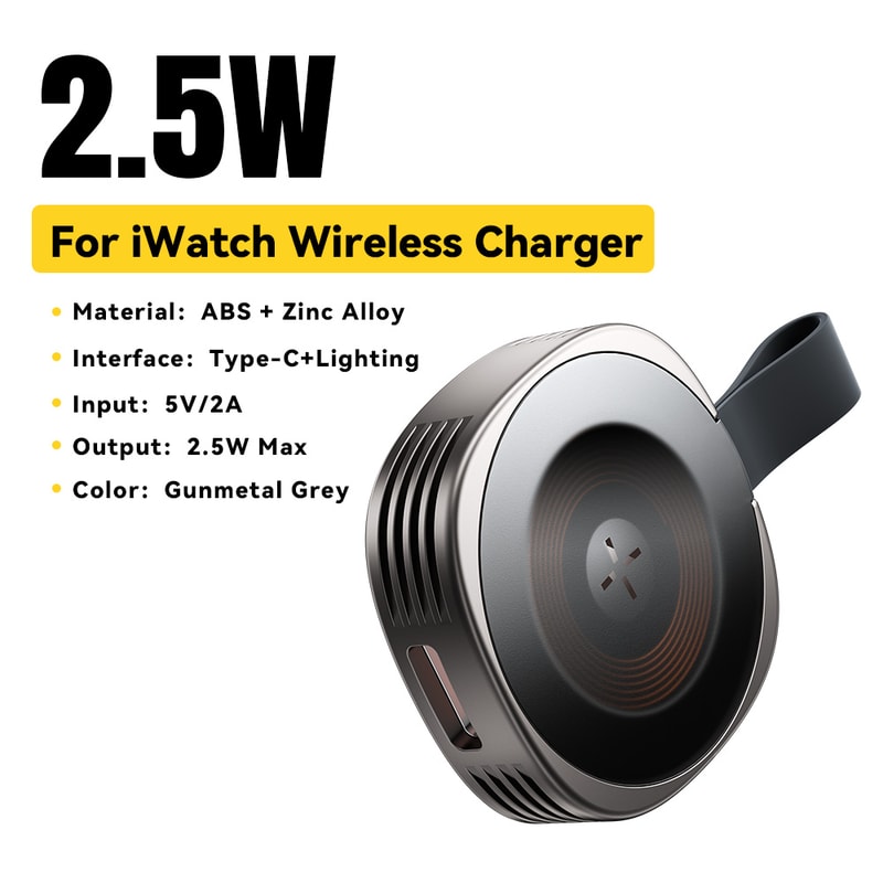Magnetic Wireless Charger For Apple Watch Fast Charging USB Type C For IWatch Ultra All Apple Watch 6