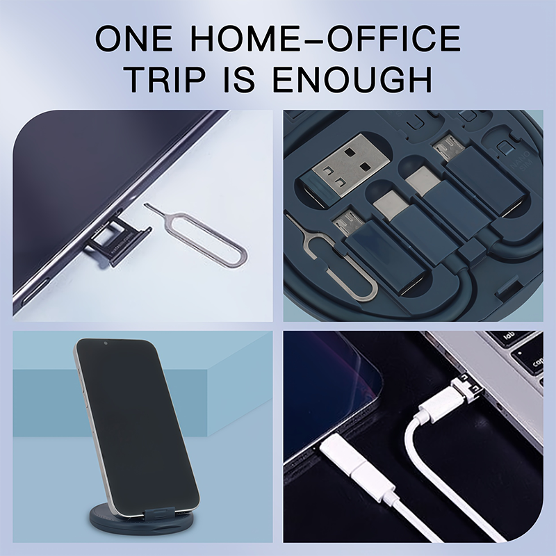 Multi USB Type C Charging Adapter Cable Kit USB C To Lightning Micro Conversion Set 1