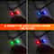 Solar Powered LED Warning Light Wireless Anti-Theft Caution Lamp for Car Security