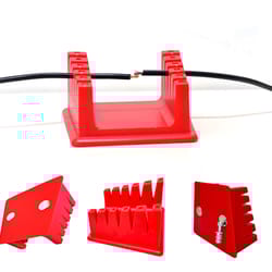 welding wire holder with gear clamp for wire soldering