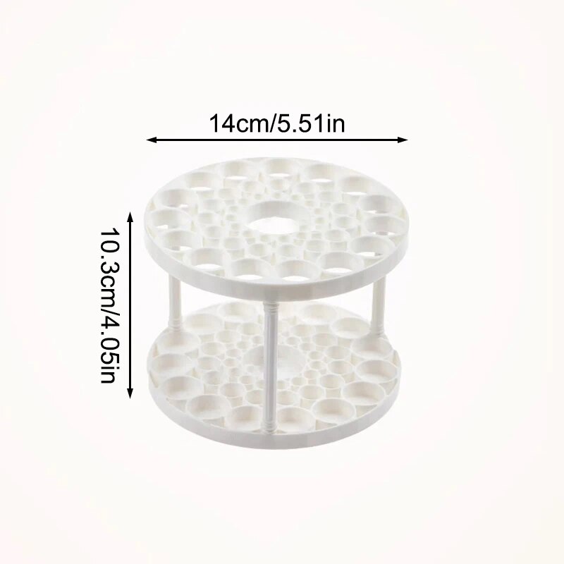 Multi-Compartment Desktop Makeup Brush Storage Rack Organize Your Cosmetics Lipsticks with Style