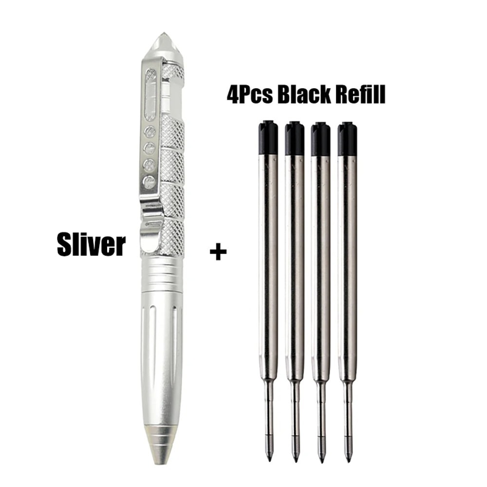 Portable Tactical Pen For SelfDefense Emergency Glass Breaker And EDC Multitool 9