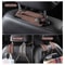 Universal Car Headrest Hook Premium Suede Rear Seat Hanging Dual Hook Hanger With Large LoadBearing 2