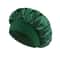 Silk Satin Bonnet for Sleeping Wide-Brimmed Hair Care Hat with Soft Elastic Band for Women