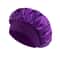 Silk Satin Bonnet for Sleeping Wide-Brimmed Hair Care Hat with Soft Elastic Band for Women