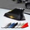 Universal Carbon Fiber Look Shark Fin Antenna for Cars, AM FM Signal Amplifier