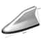 Universal Carbon Fiber Look Shark Fin Antenna for Cars, AM FM Signal Amplifier