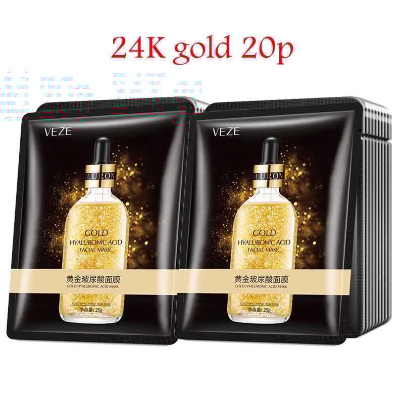 Hyaluronic Acid Collagen Face Mask Moisturizing Firming Hydrating Sheet Mask for Glowing Skin