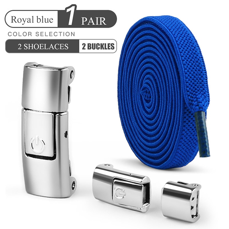 Elastic No Tie Shoe Laces For Sneakers Press Lock Shoelaces For Kids And Adults 10