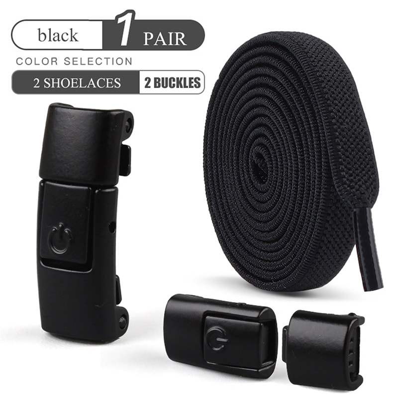 Elastic No Tie Shoe Laces For Sneakers Press Lock Shoelaces For Kids And Adults 15