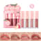 Velvet Matte Lip Gloss Set Non-Stick, Long-Lasting, Fruit Scented Lip Tint for Smooth Lightweight Wear