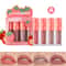 Velvet Matte Lip Gloss Set Non-Stick, Long-Lasting, Fruit Scented Lip Tint for Smooth Lightweight Wear