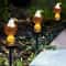 Solar Resin Eagle Lawn Lamp Outdoor LED Garden Lamp for Patio Lawn Decoration