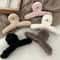 Elegant Plush Hair Clip Claw Extra Large Fashion Hair Accessory For Girls 5