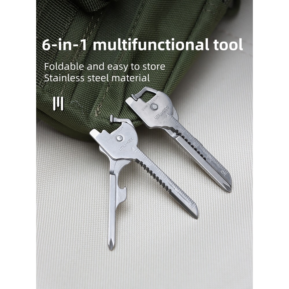 Premium Outdoor Multifunctional Keychain Mini Knife Tool 1