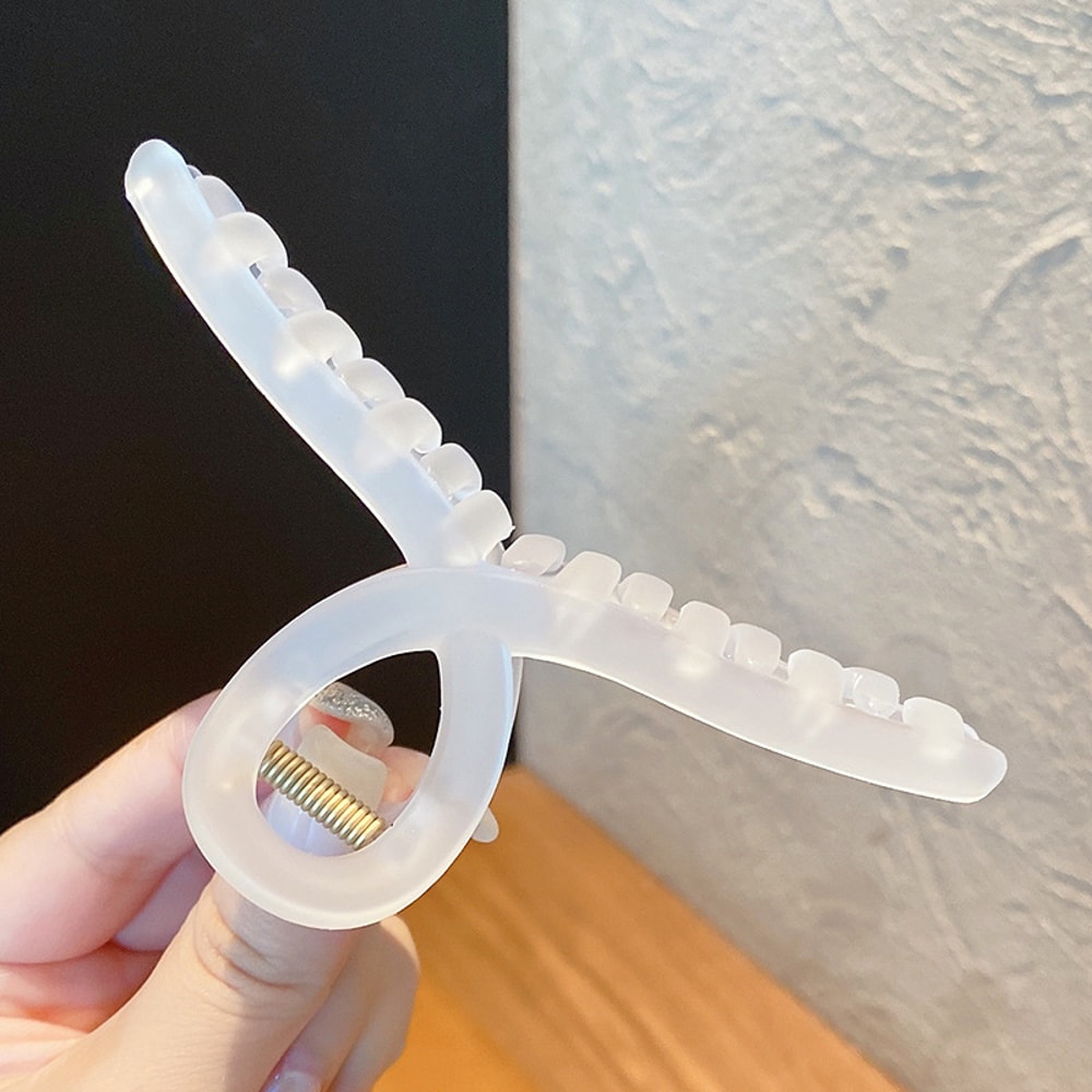 Clear Claw Hairpin for Women Girls Perfect for Thick Thin Hair, Secure & Comfortable Hold, Ideal for Travel