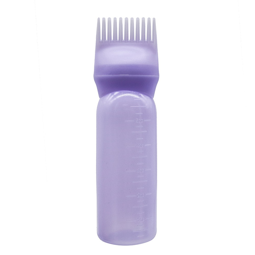 Professional Hair Dyeing Applicator Bottle with Comb for Salon Home Use