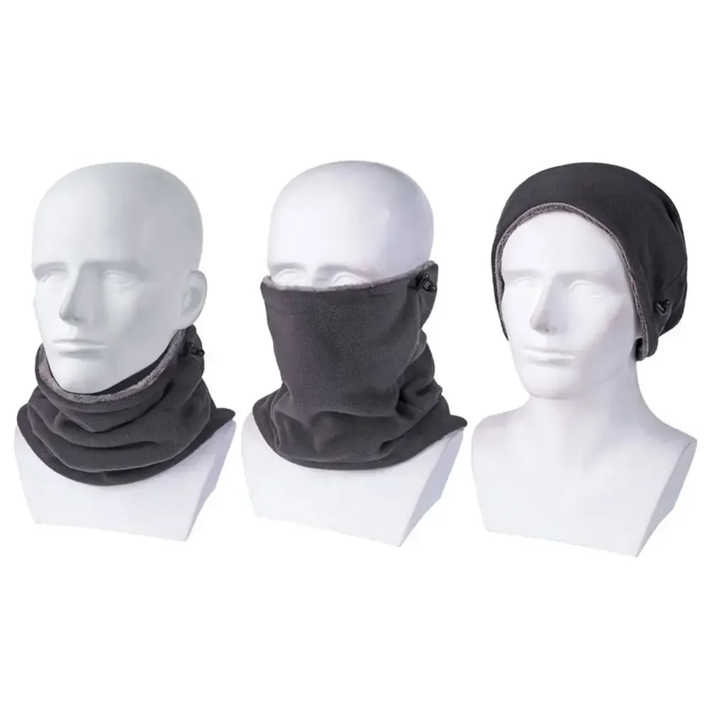 Winter Motorcycle Mask for Men Women Fleece Neck Warmer, Windproof Scarf Balaclava for Outdoor Activities